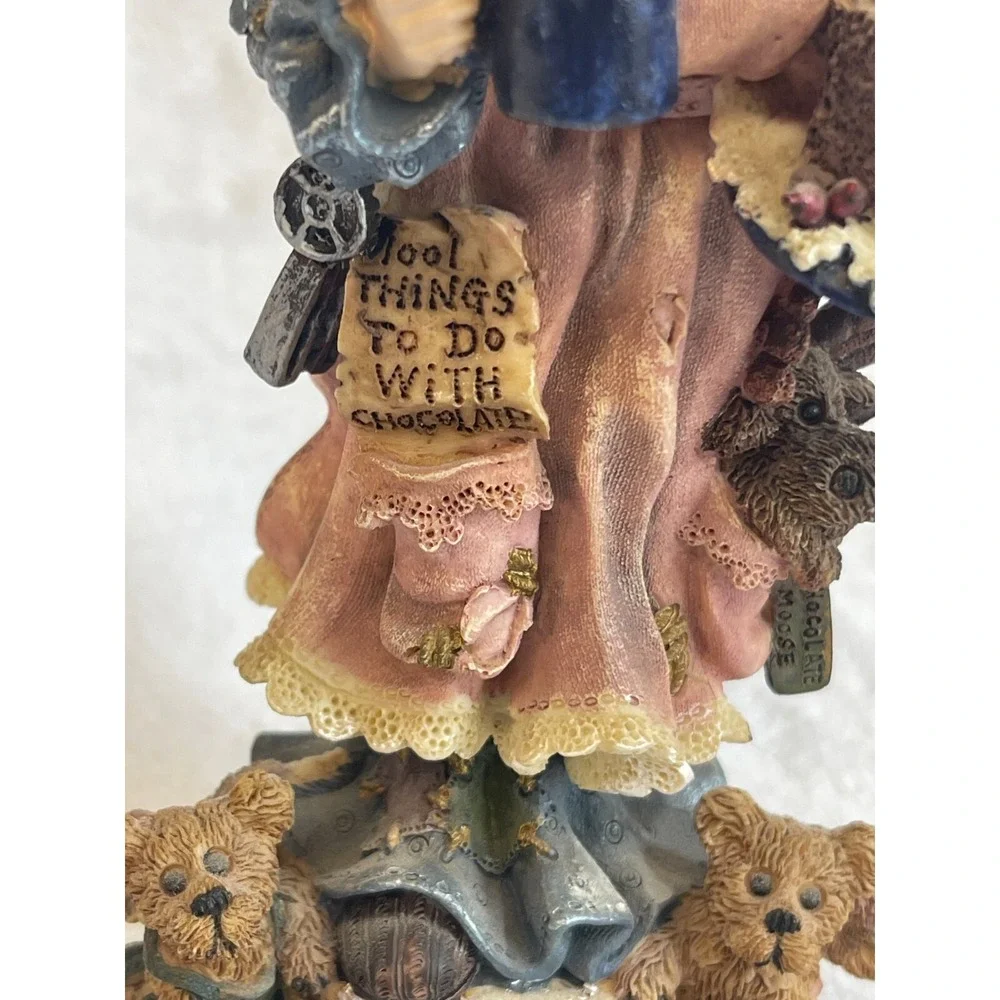 Boyds Bears &‎ Friends Auntie Cocoa M. Maximus Chocolate Angel Figurine No Box